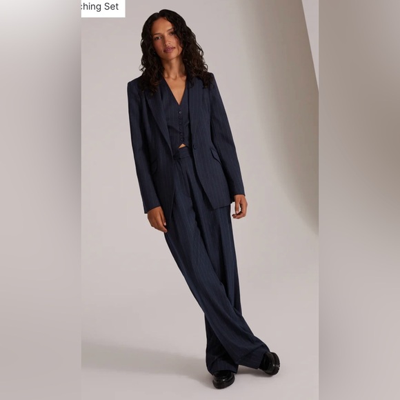 Favorite Daughter The Favorite Pinstripe Pants - New Size 8 - Picture 4 of 12